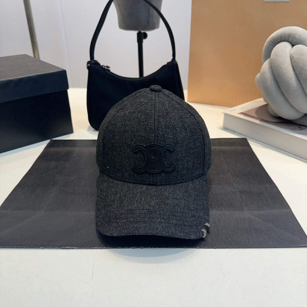 New Wool Simple Baseball Cap