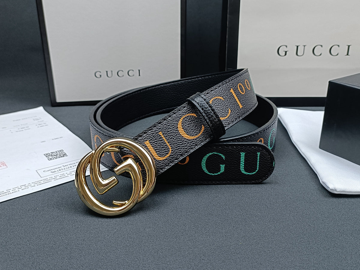 Fashion Print Luxury Belt