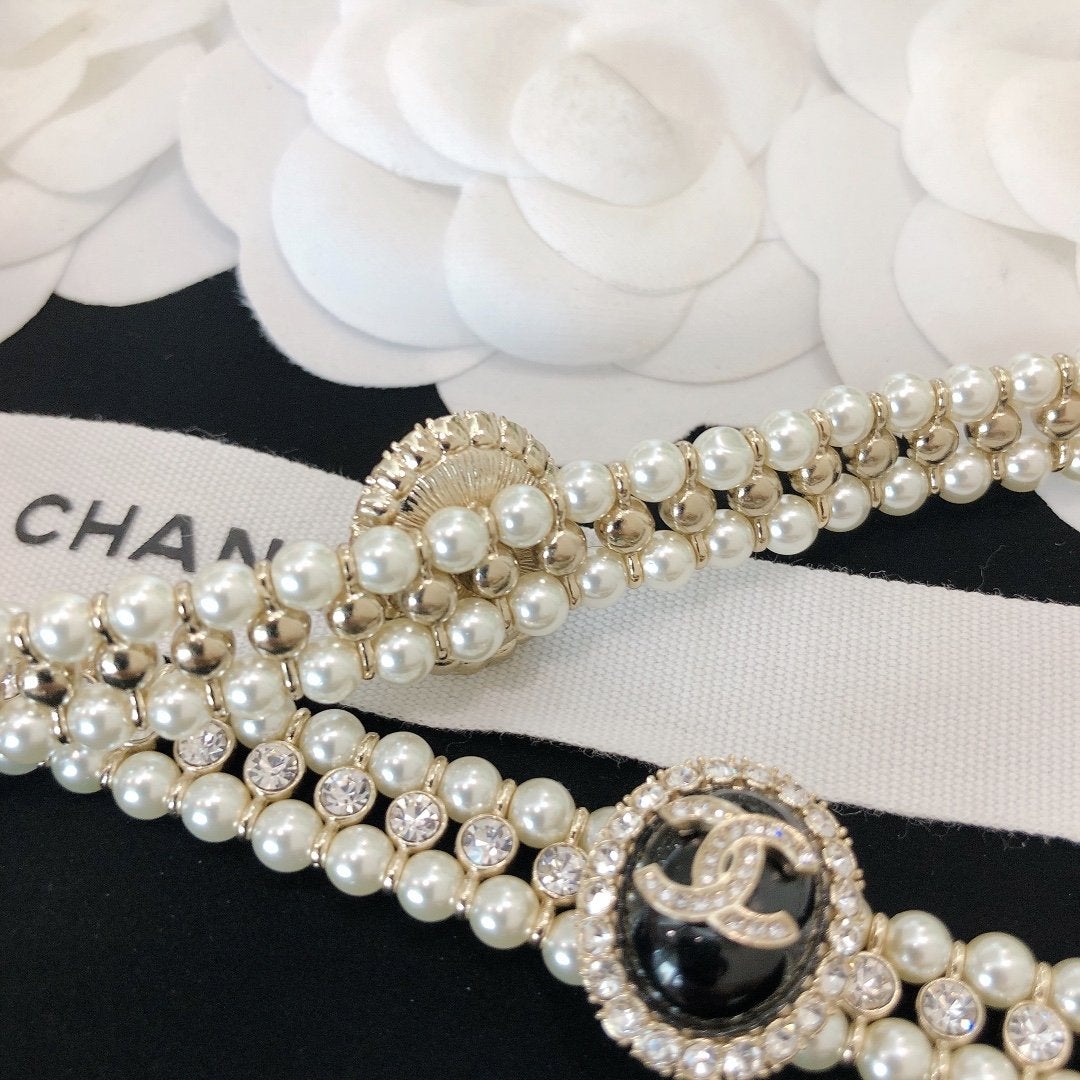 Luxury Pearl Rhinestone Bracelet