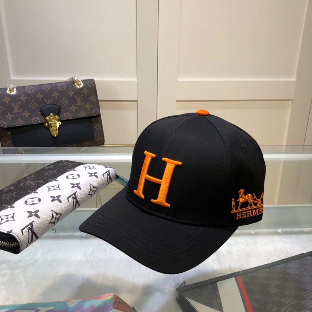 Fashion letter H baseball cap