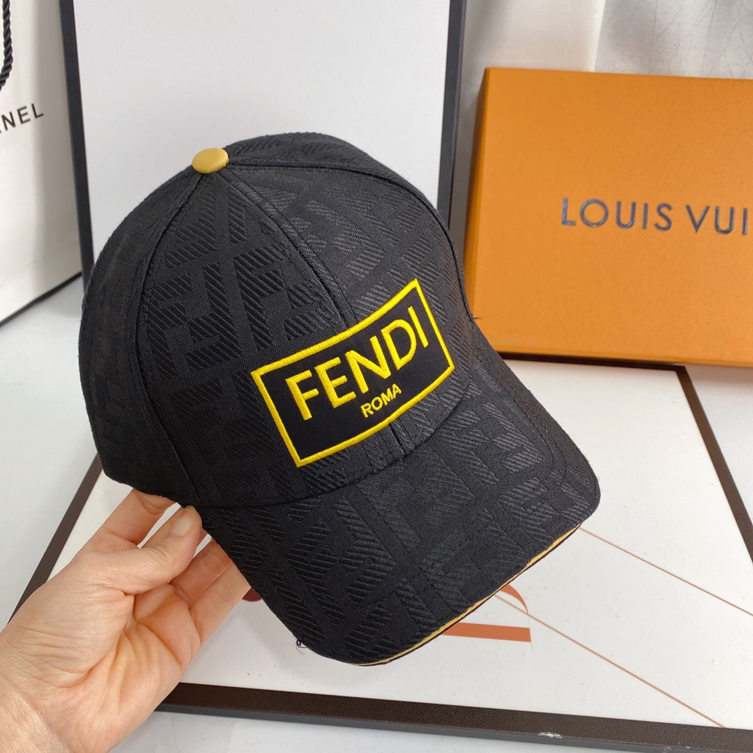 F Embroidered Letter Baseball Cap