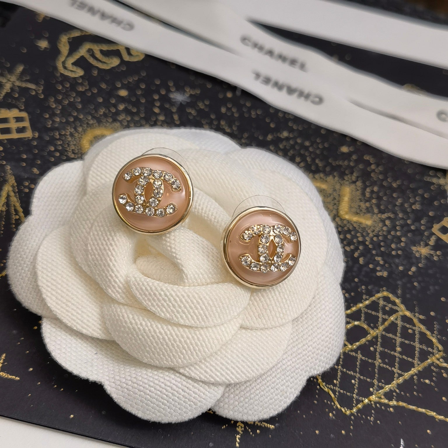 3-Color Elegant Round Stud Earrings