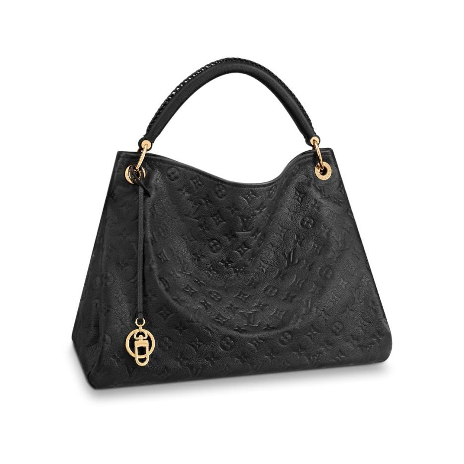 LL Artsy Black MM M41066 Poche felli