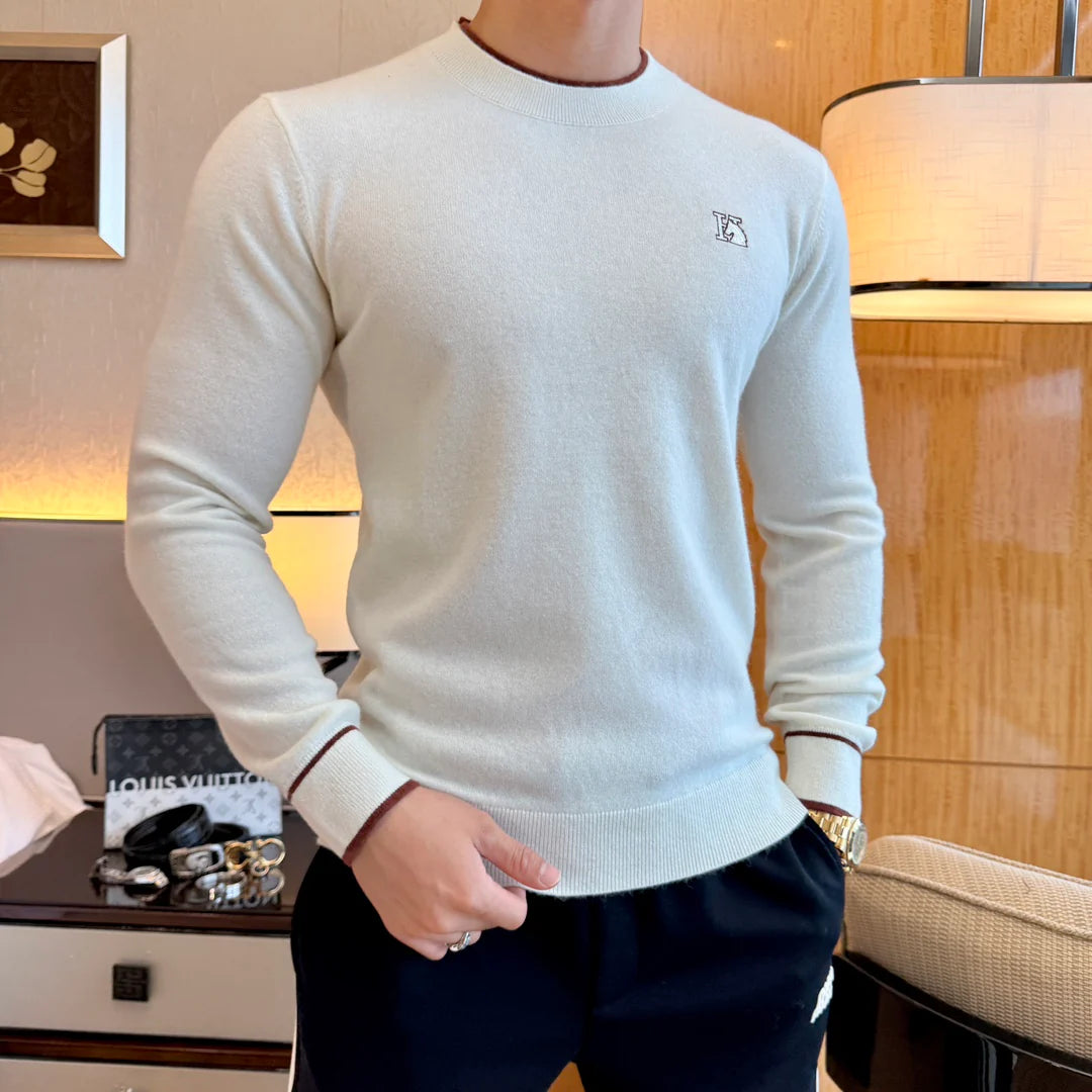 Cashmere long-sleeved T-shirt-3