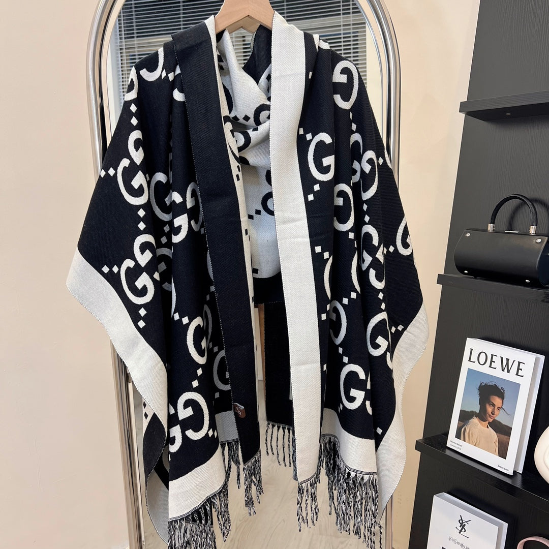 Transitional cashmere scarf-180*65cm