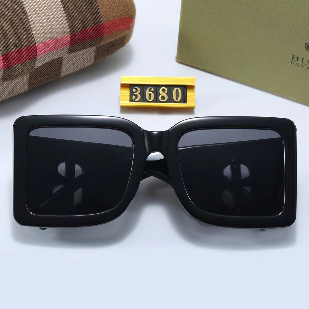 New Large Frame Sunglasses 3680