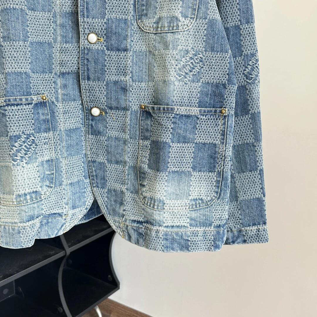 Oversized denim jacket