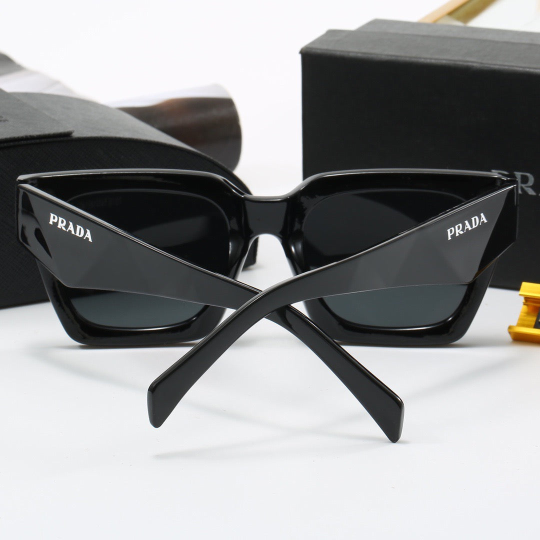 Fashionable square frame universal sunglasses