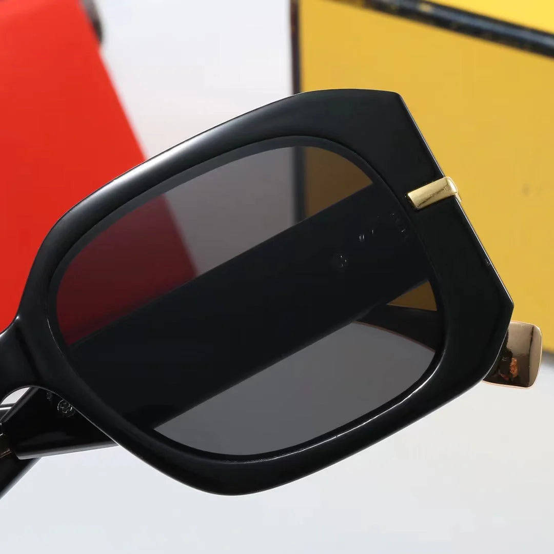 Personalized sunglasses with metal letters