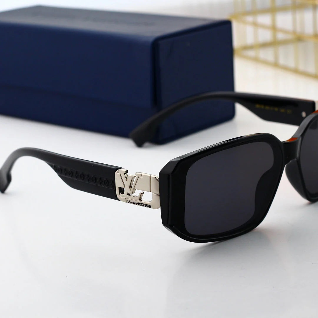 Retro Square Frame Sunglasses