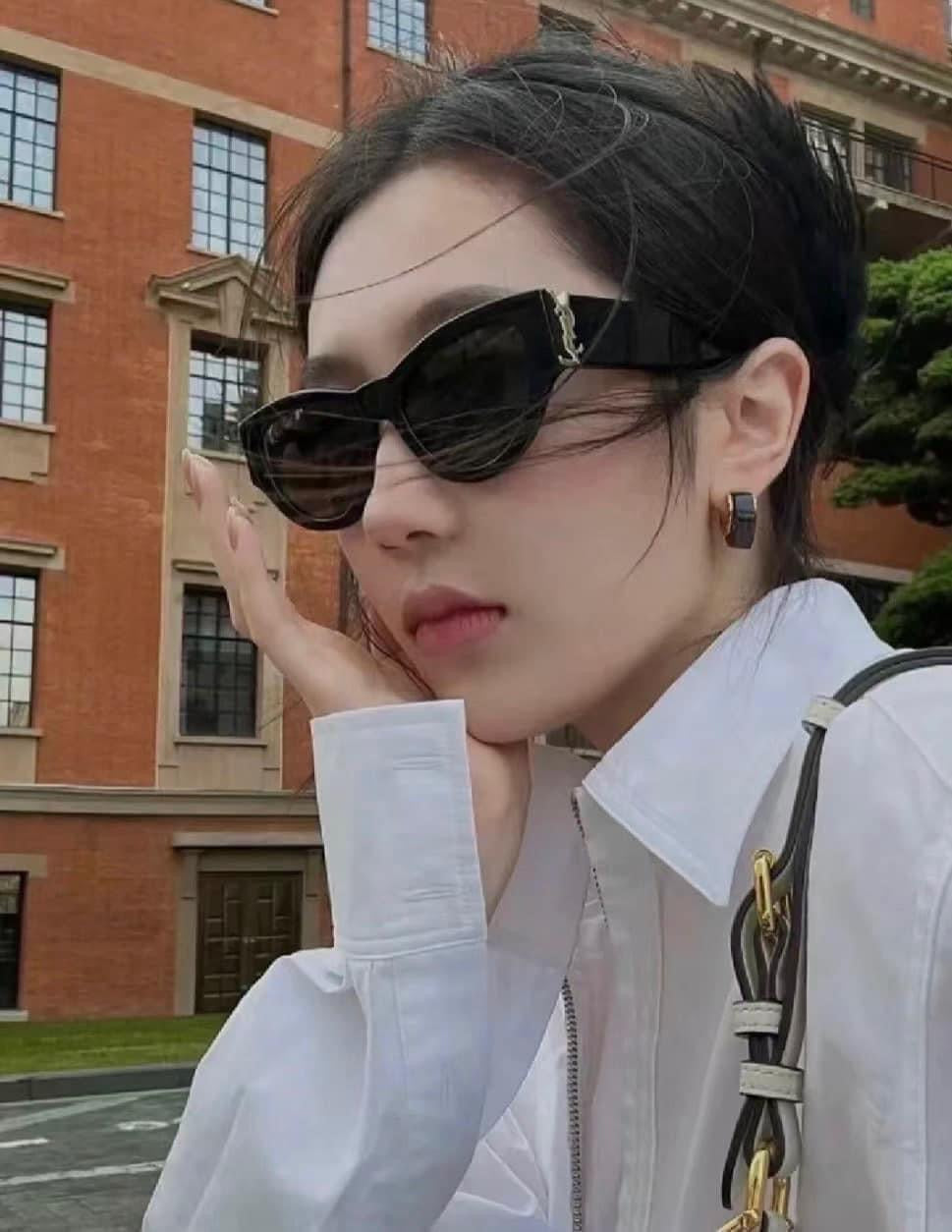 Fashionable new cat-eye sunglasses 6090