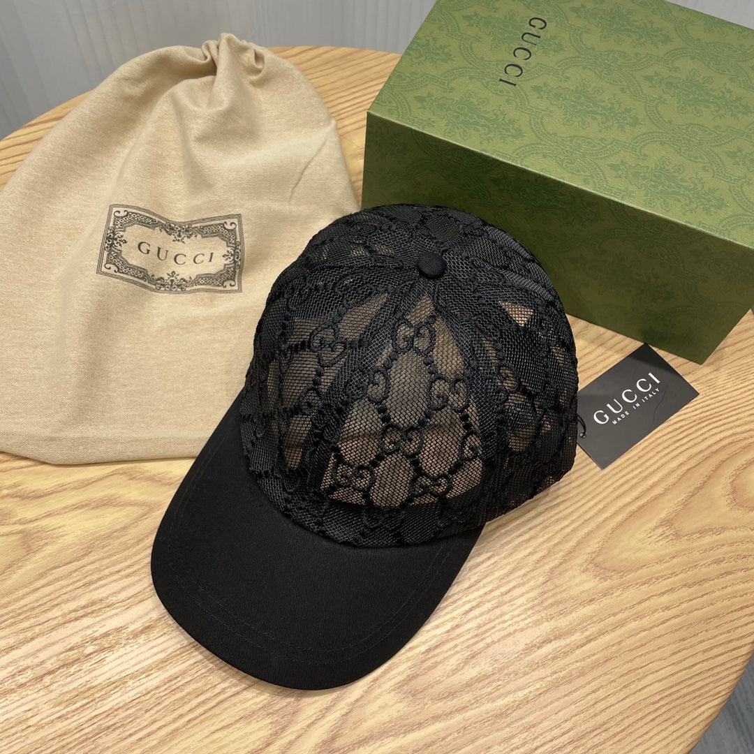 Breathable Embroidered Lace Baseball Cap