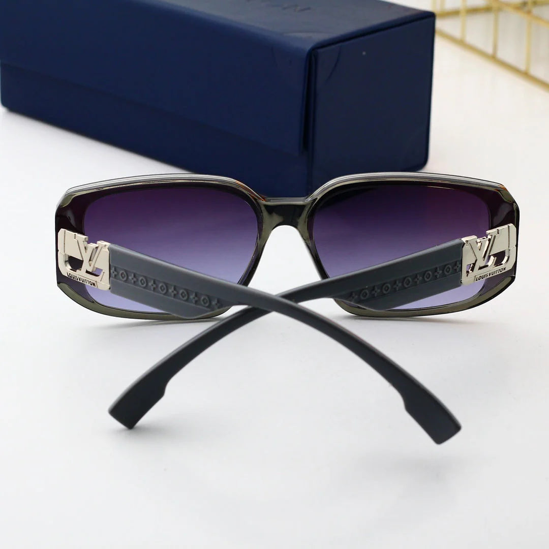 Retro Square Frame Sunglasses