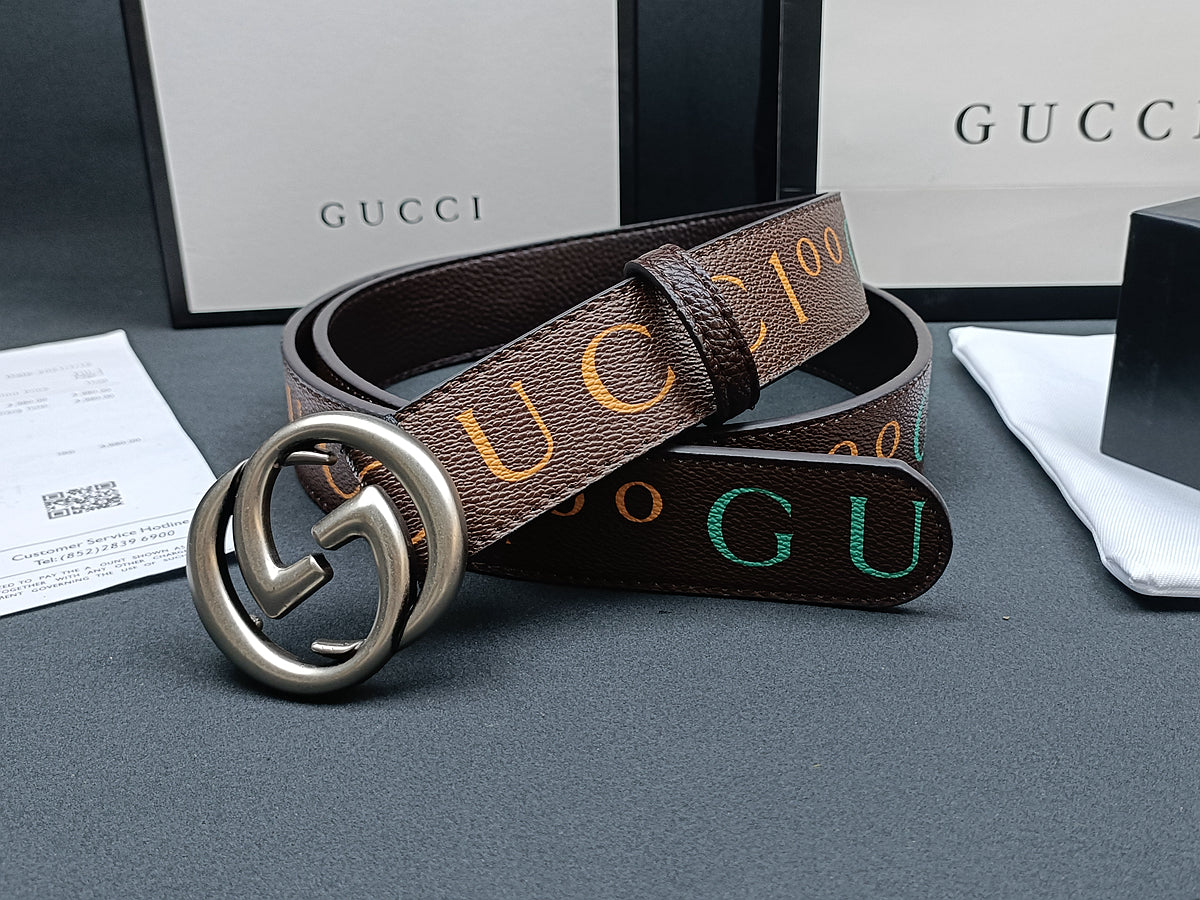 Fashion Print Luxury Belt