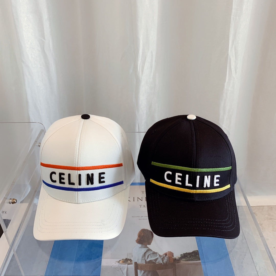 Versatile Embroidered Letter Baseball Cap