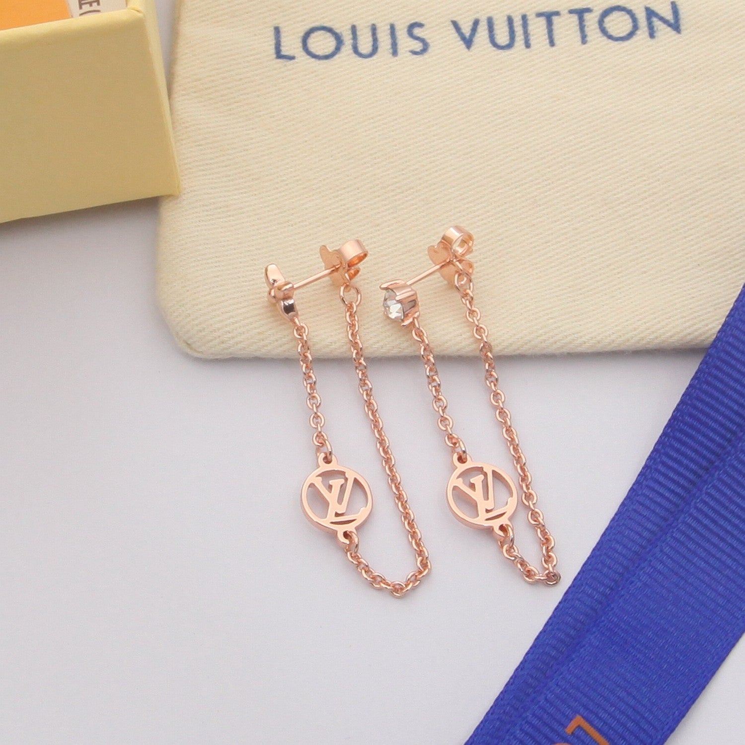 Petit Asymmetric Chain Earrings