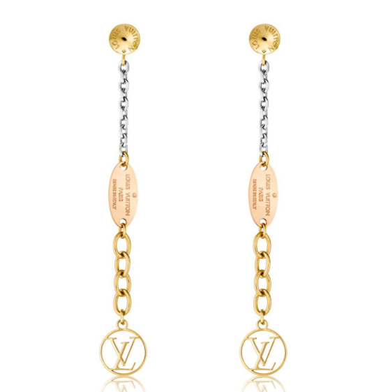 Logomania Series Chain Earrings