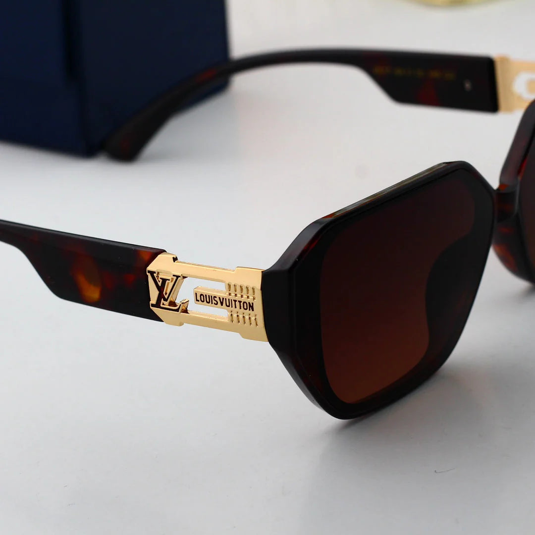 Retro Square Frame Sunglasses