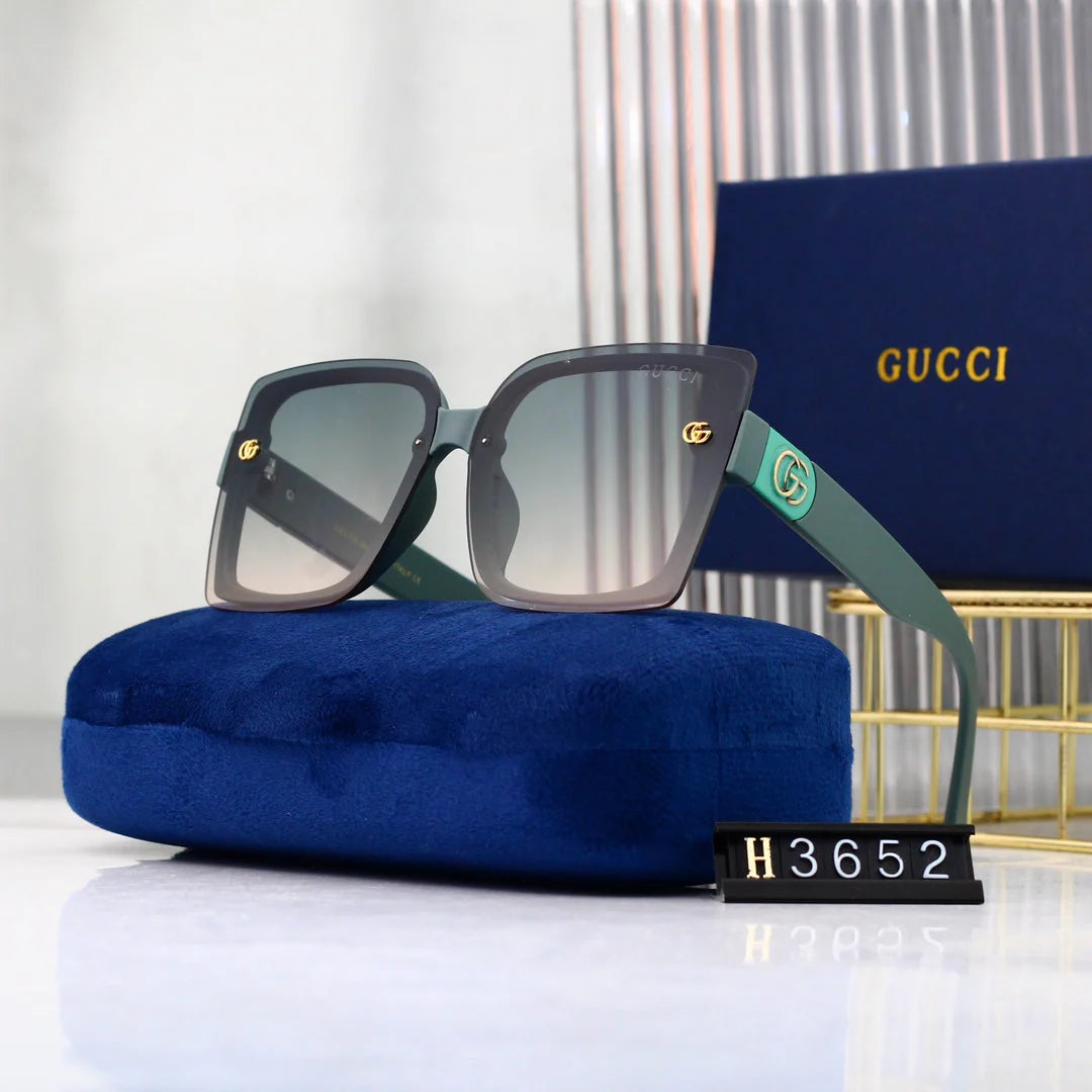 Personalized simple square sunglasses