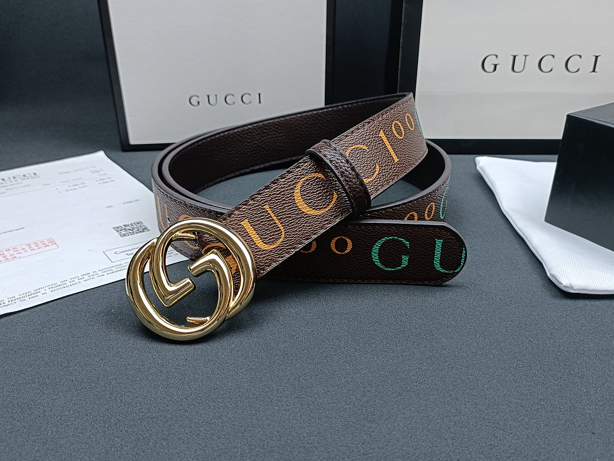 Fashion Print Luxury Belt