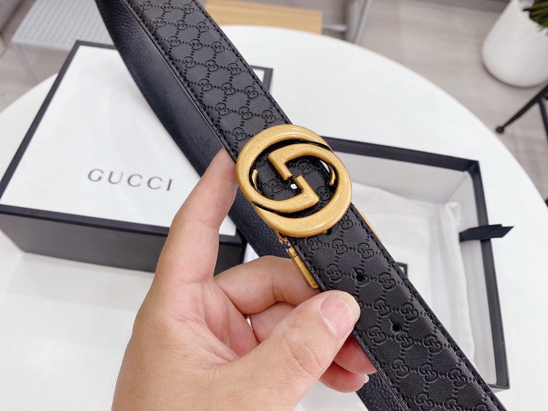 2 Styles Luxurious Double G Belt