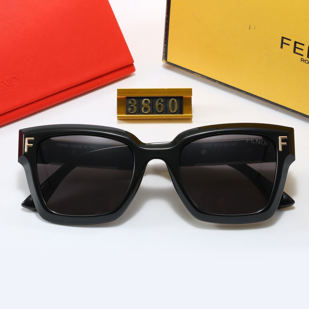 Large frame sunshade fashionable travel sunglasses 3860