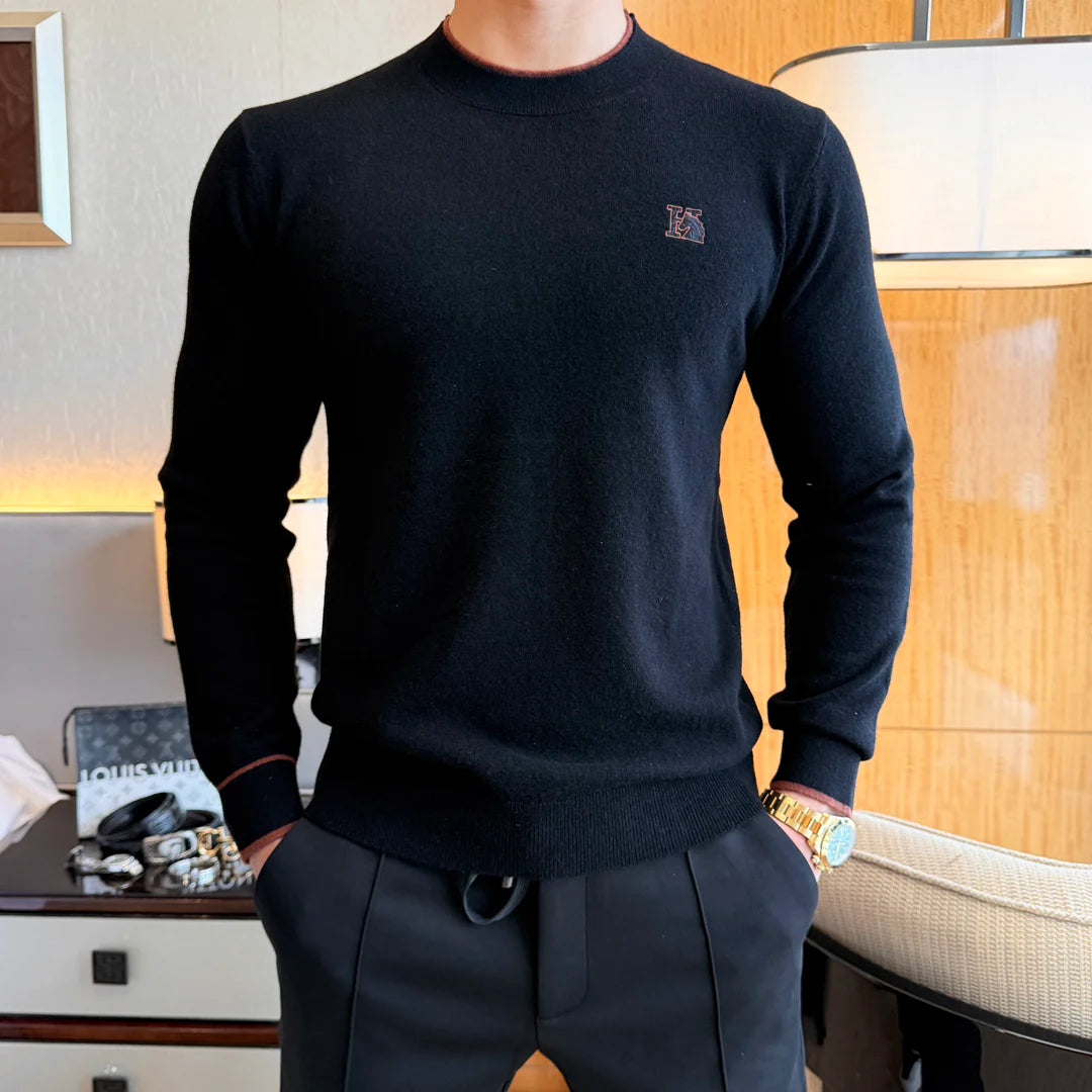 Cashmere long-sleeved T-shirt-3