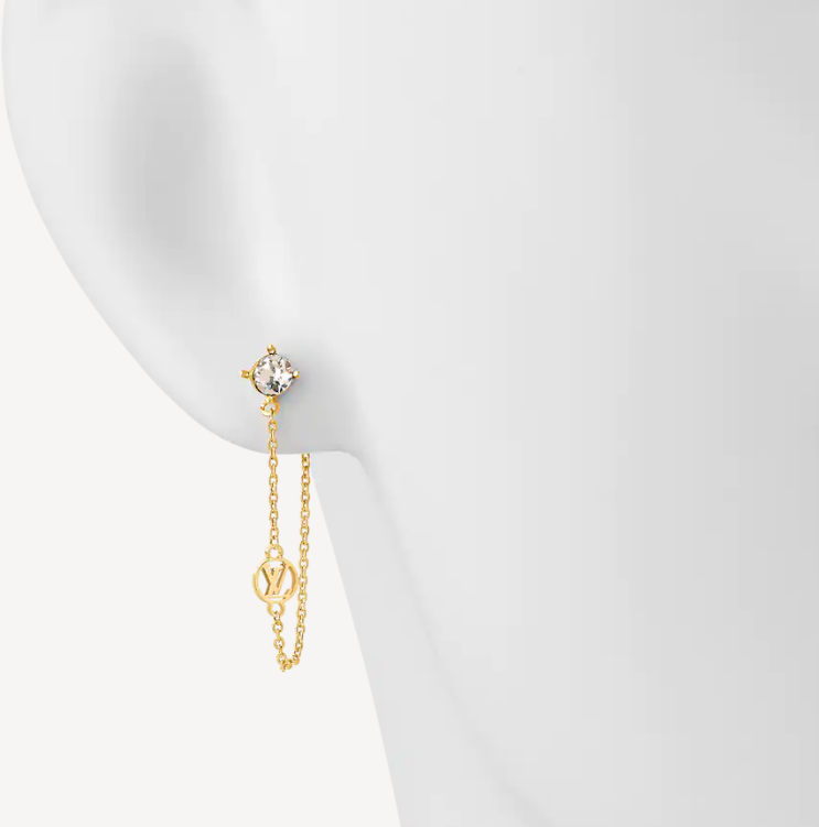 Petit Asymmetric Chain Earrings