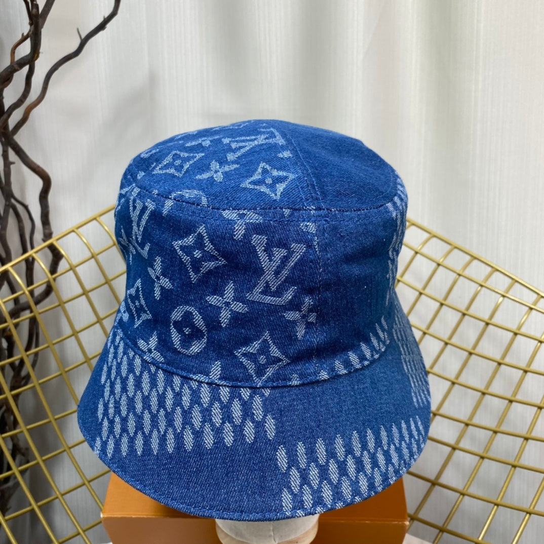 Trendy Denim Double Sided Bucket Hat