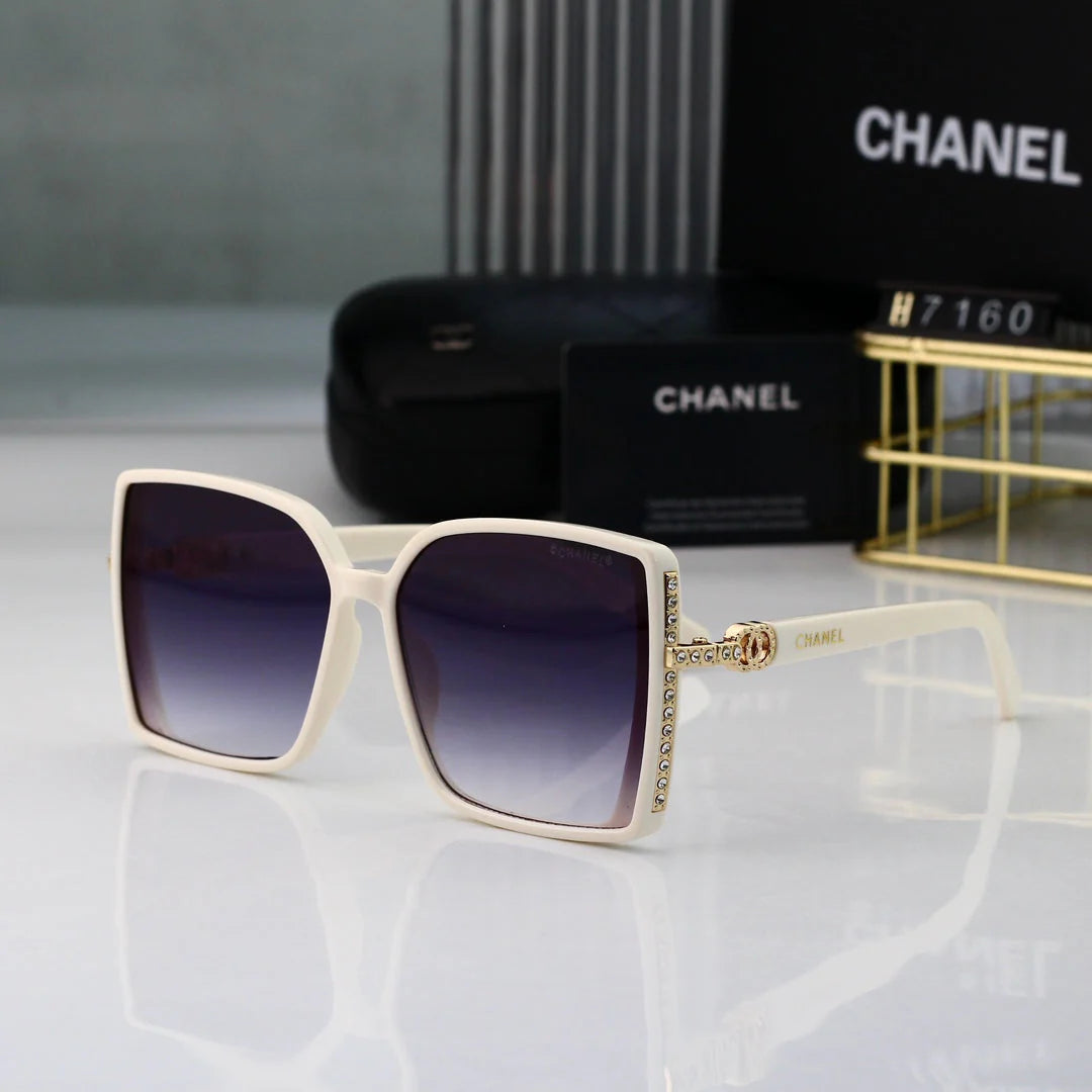 Gradient polarized trendy sunglasses