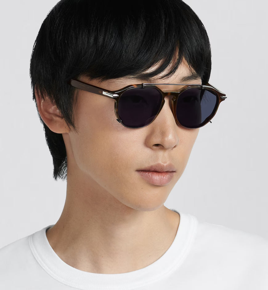 Brown Tortoiseshell-Effect Pantos Sunglasses