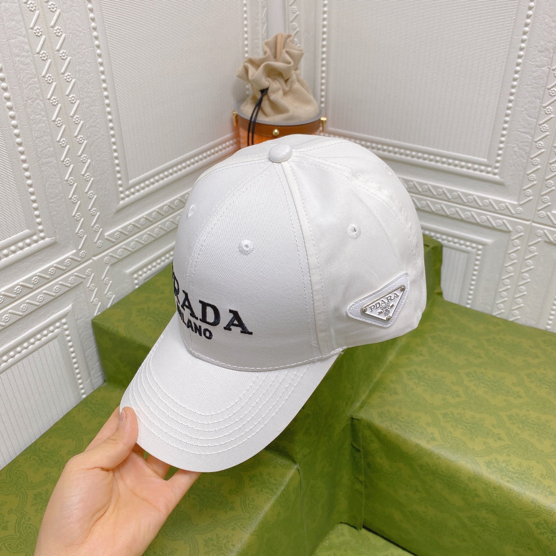 Triangle Logo Embroidered Baseball Cap