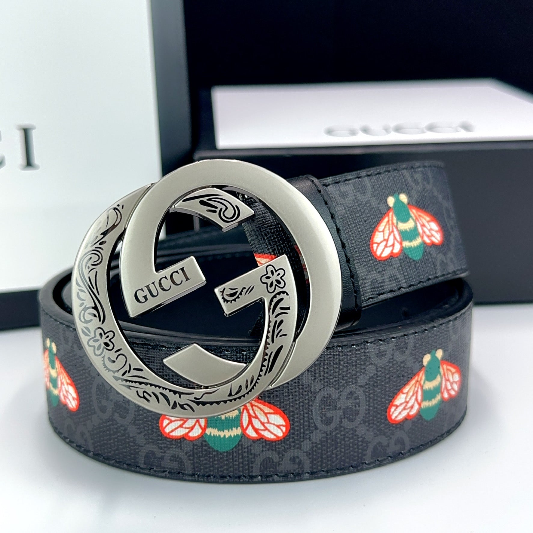 Printed double G Fashion Belt