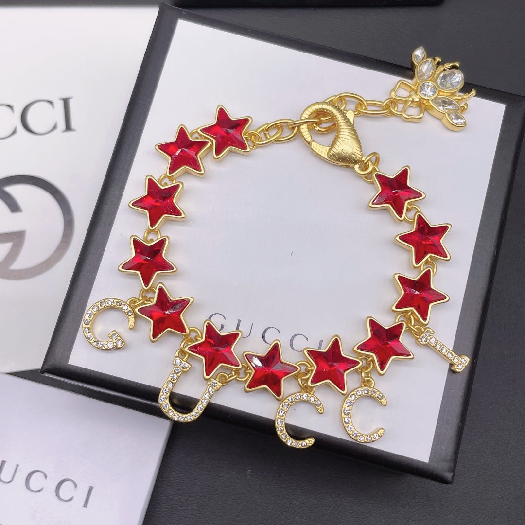 Red Lucky Star Bracelet