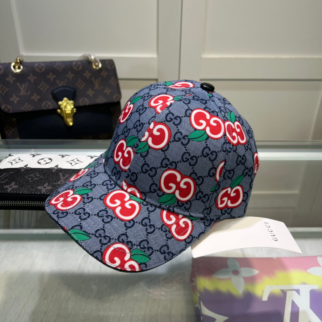 Statement Monogram Print Baseball Cap