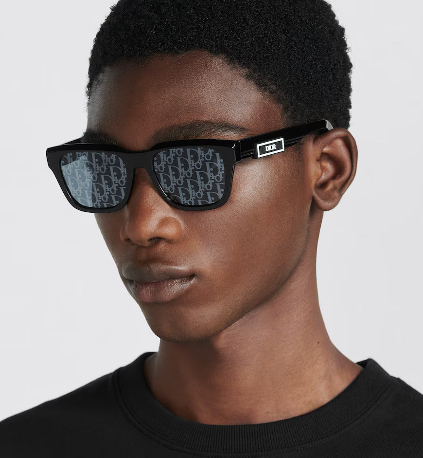 Black Rectangular Sunglasses DB23S1I