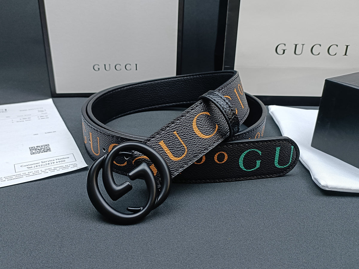 Fashion Print Luxury Belt