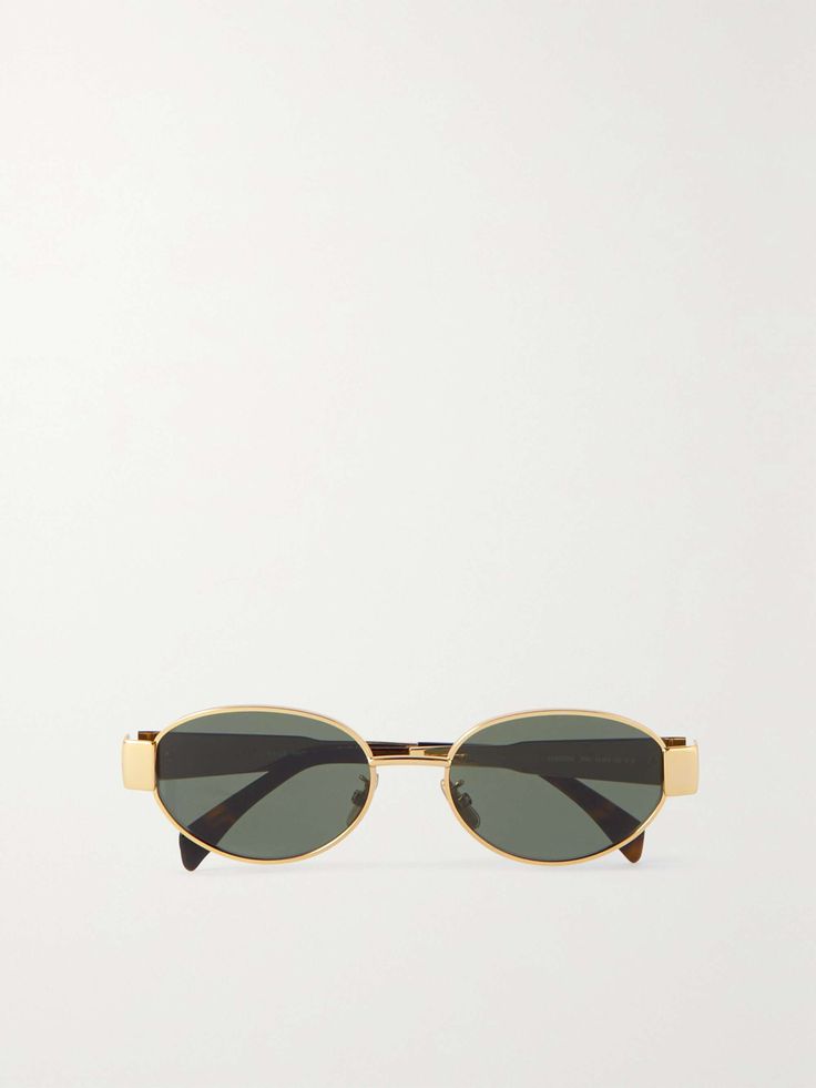 Oval-frametone METAL SUNGLASSES