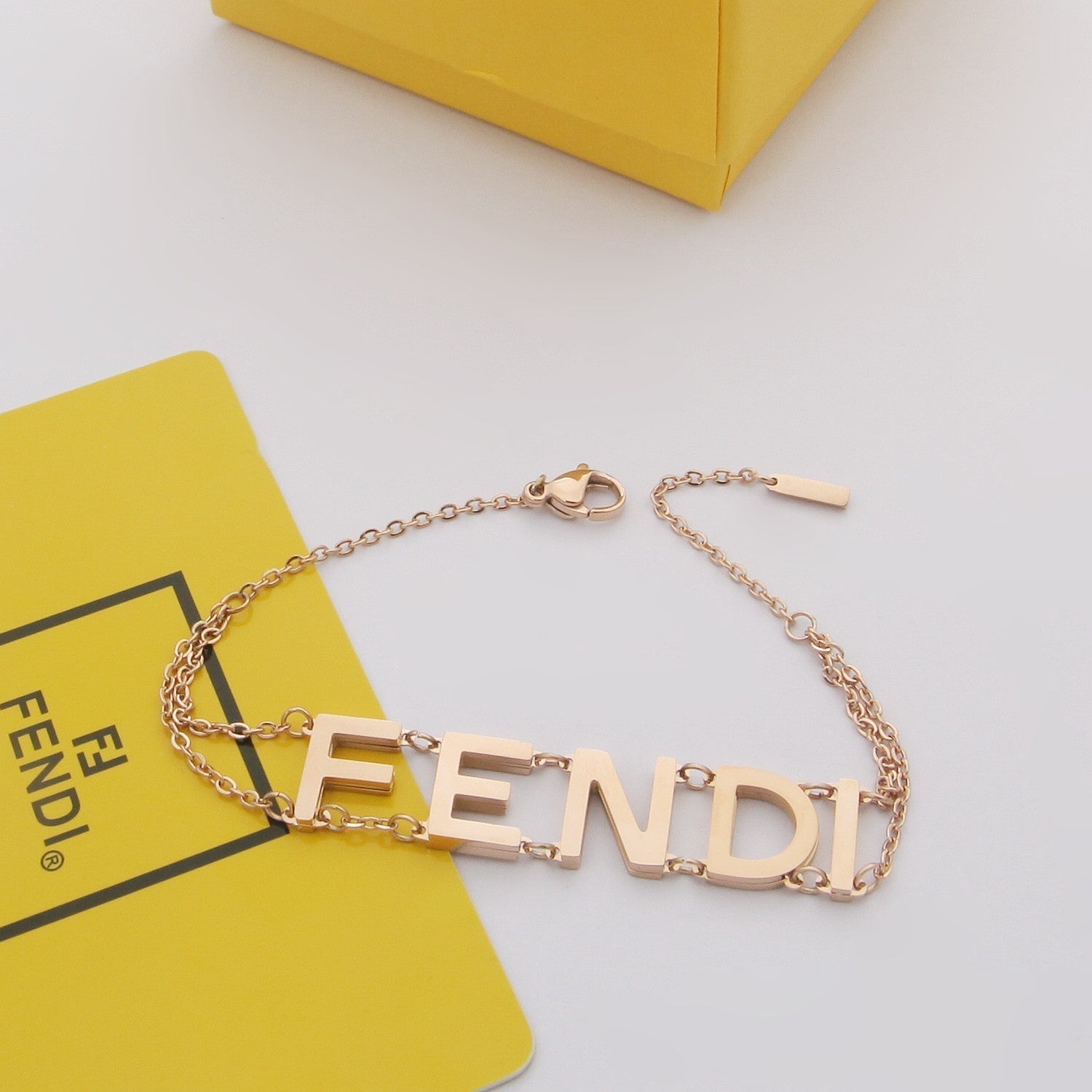 Logo Letter Bracelet