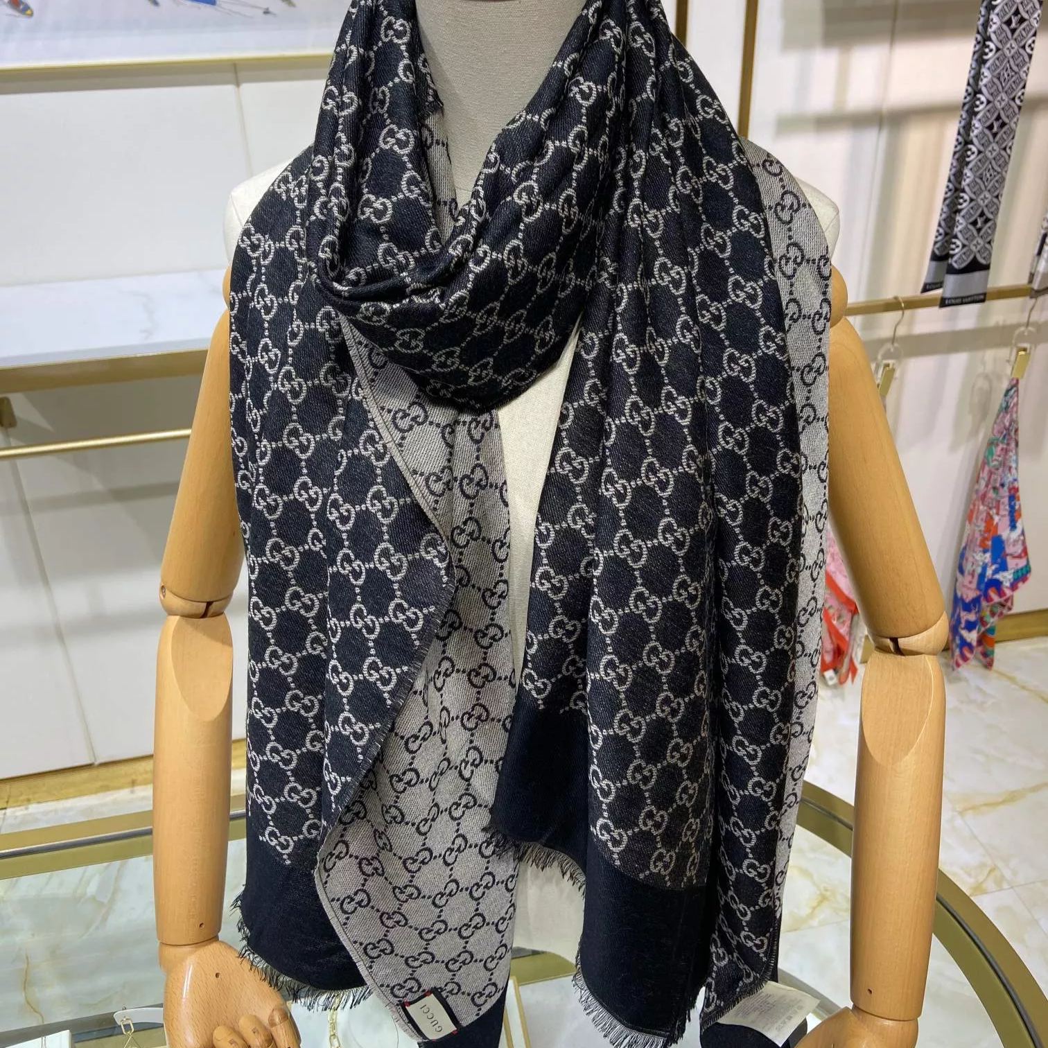 Denim Series Cotton Scarf Shawl