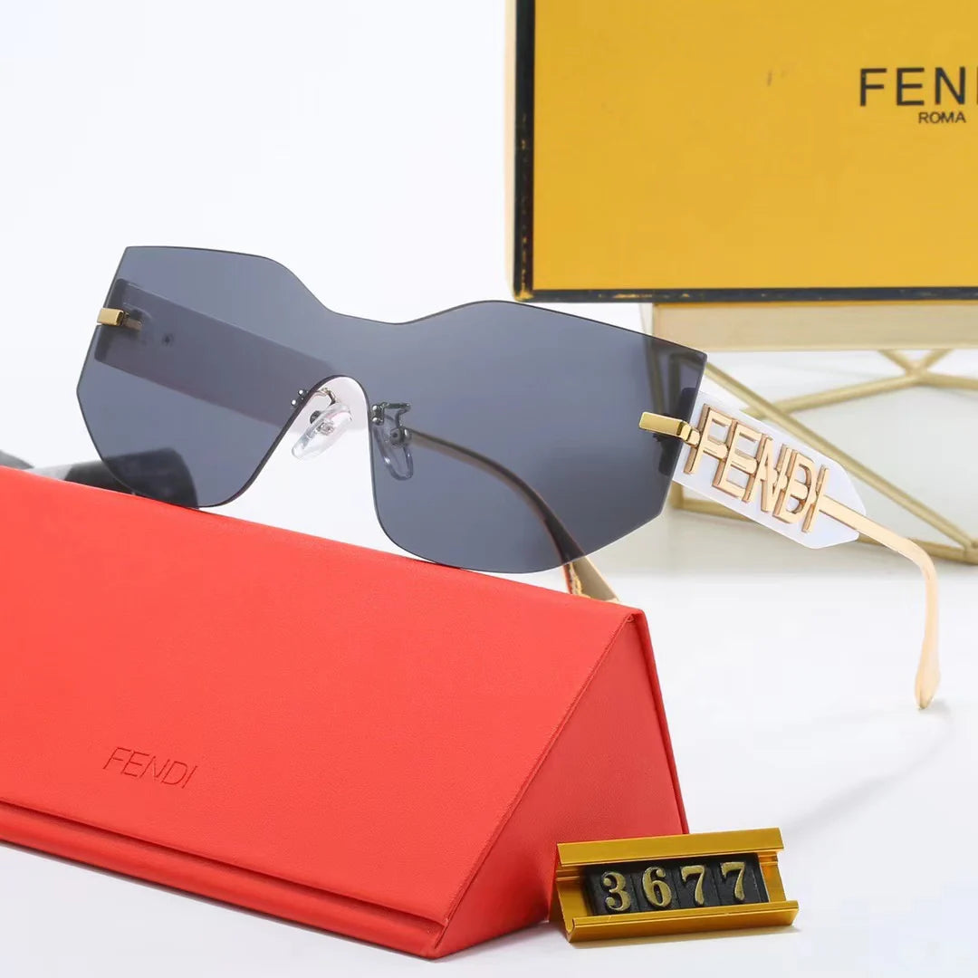 Korean style frameless sunglasses