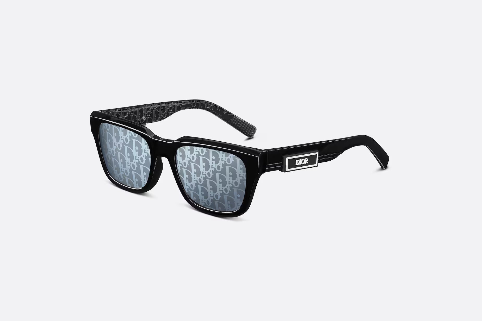 Black Rectangular Sunglasses DB23S1I