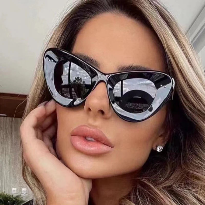 Retro Personalized Cat Eye Sunglasses