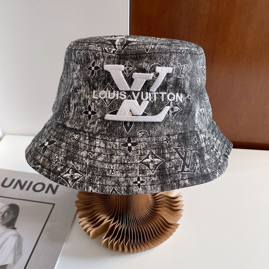 Premium Embroidered Monogram Bucket Hat