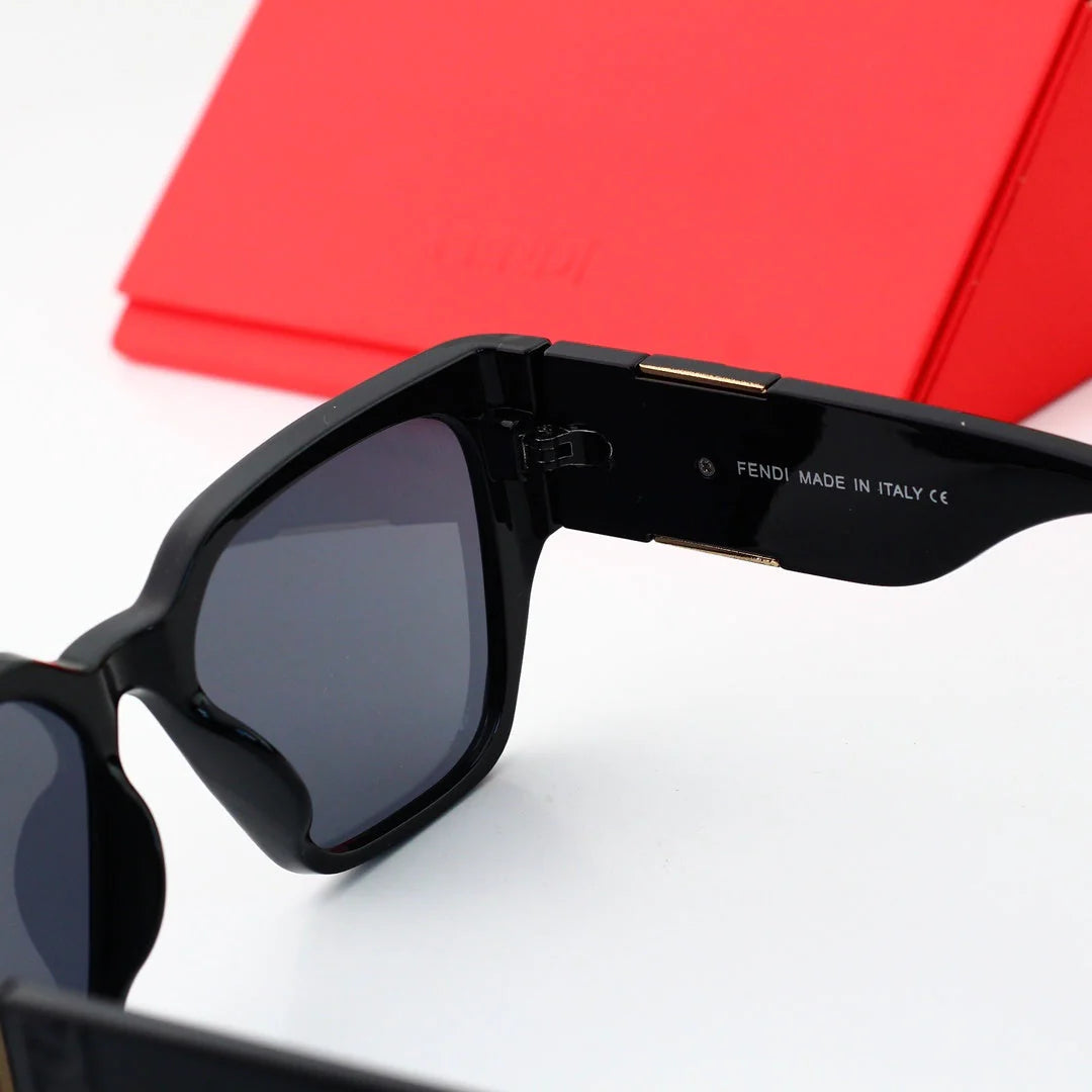 High-end large-frame slim sunglasses