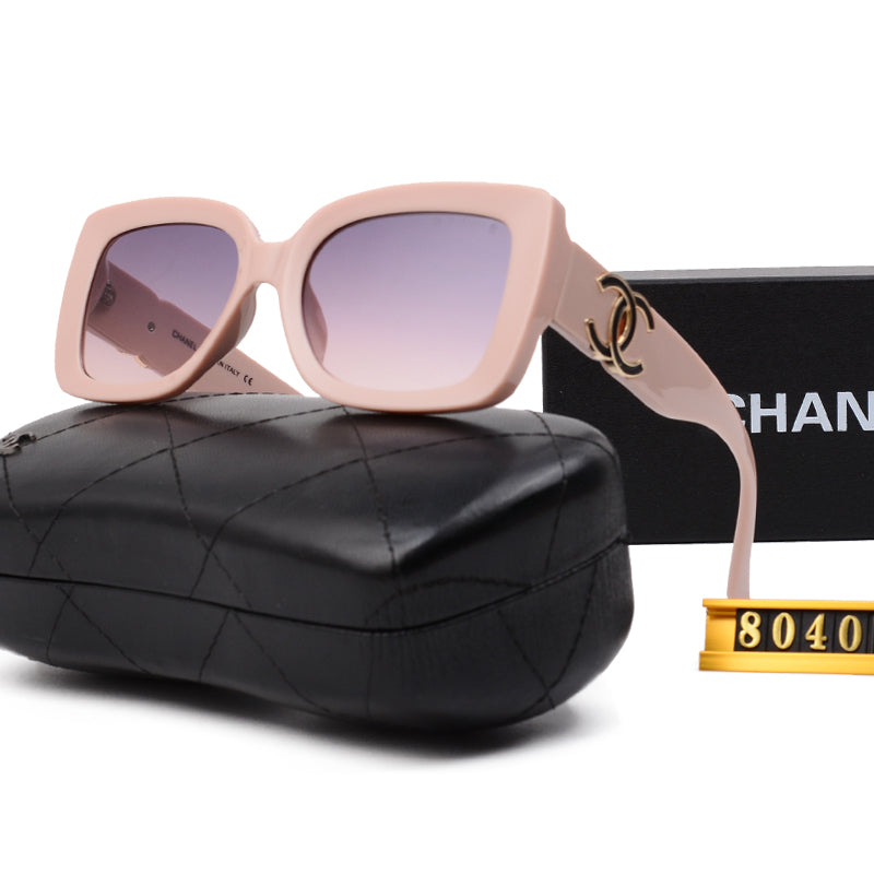 Luxury Large Frame Sunglasses 8010