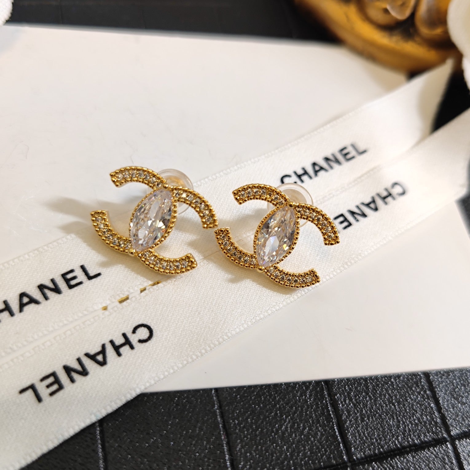 Trendy Diamond Crystal Earrings