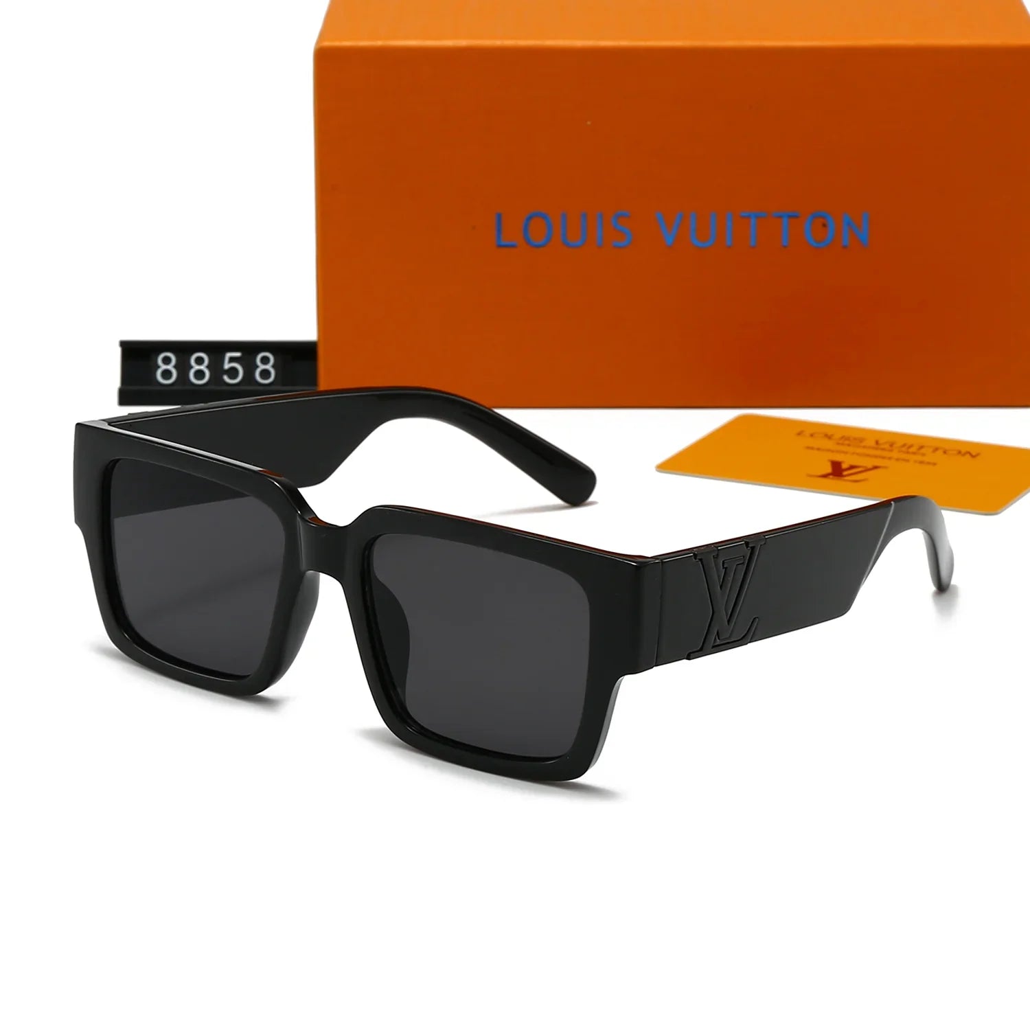 New Square Gradient Millionaire Sunglasses 8858