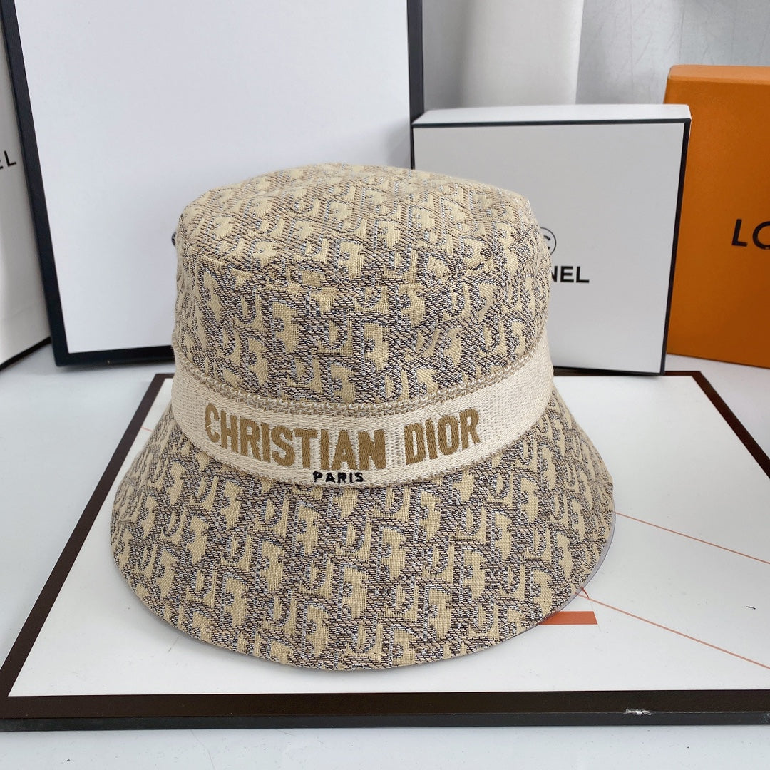 Webbing Logo Jacquard Bucket Hat