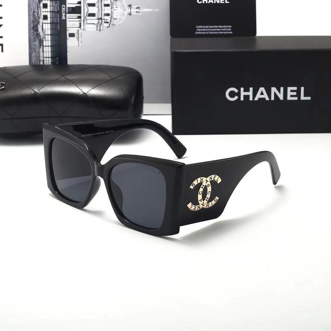 Large frame casual versatile sunglasses